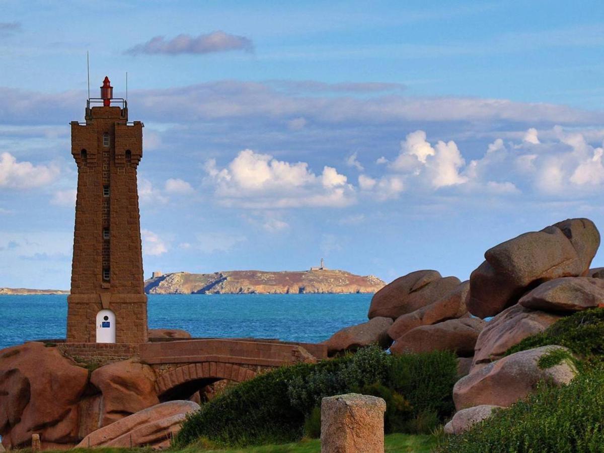 Appartement 3* A Perros-Guirec, Plage A 50M, Garage Prive - Fr-1-368-73 Exteriör bild
